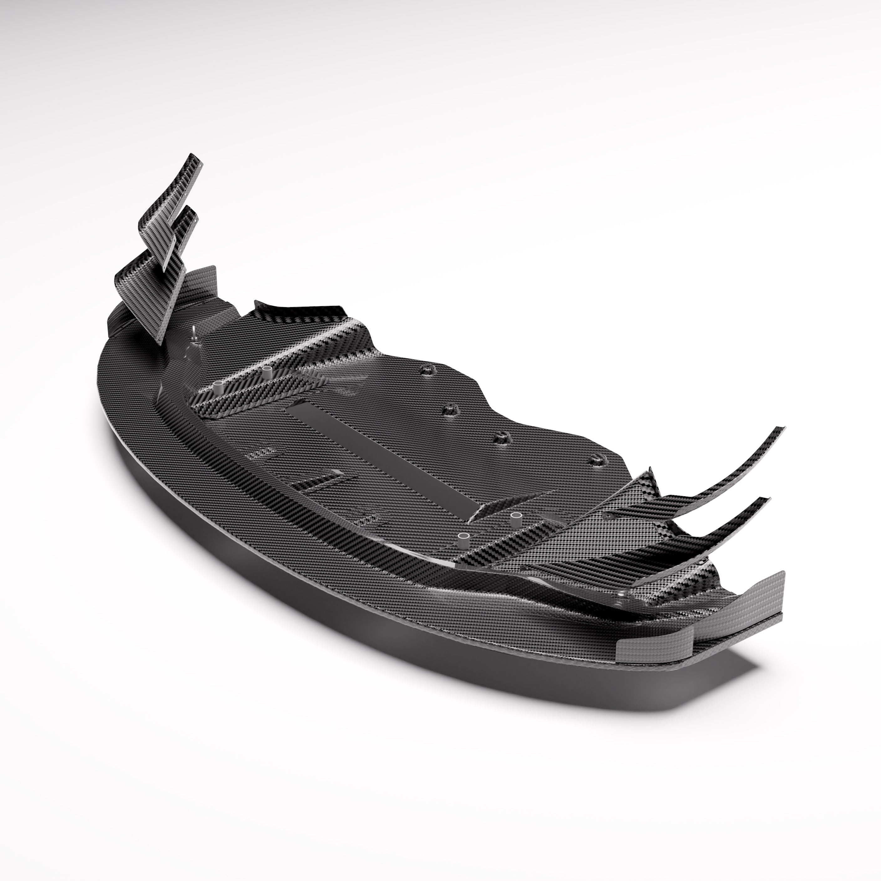 Vulcan Alpha Carbon Fiber Front Splitter - BMW G80 M3 / G82 M4
