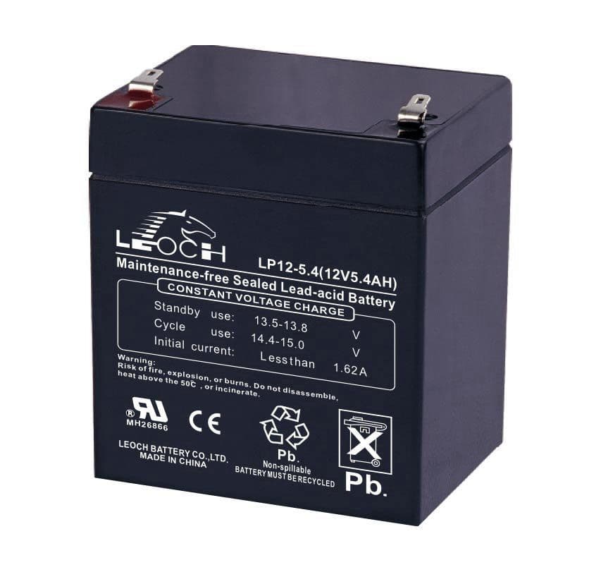 12v 5Ah Rechargeable Battery LP12-5.4