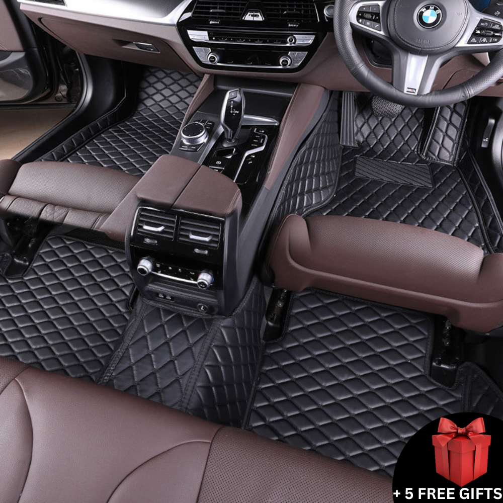 Custom DIamond Quilted Car Mats + 5 FREE GIFTS