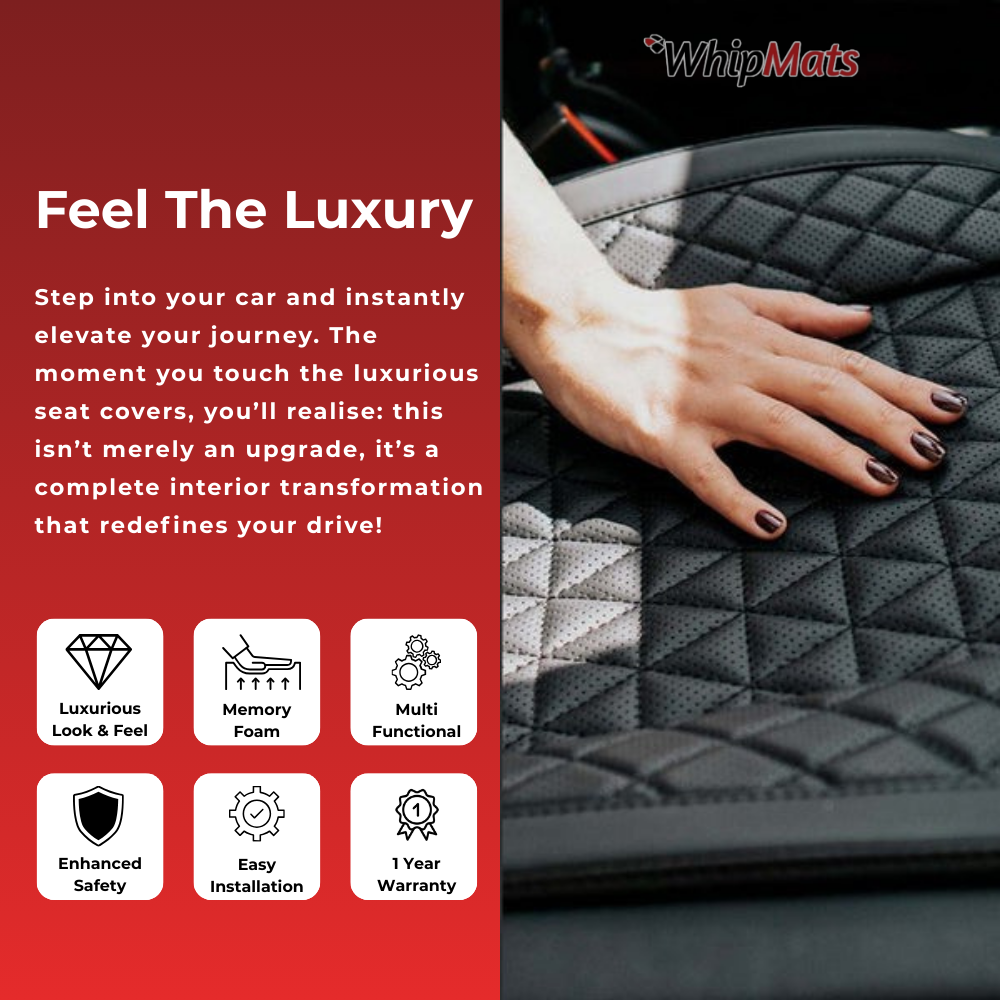 WhipMats Luxury Diamond Seat Covers