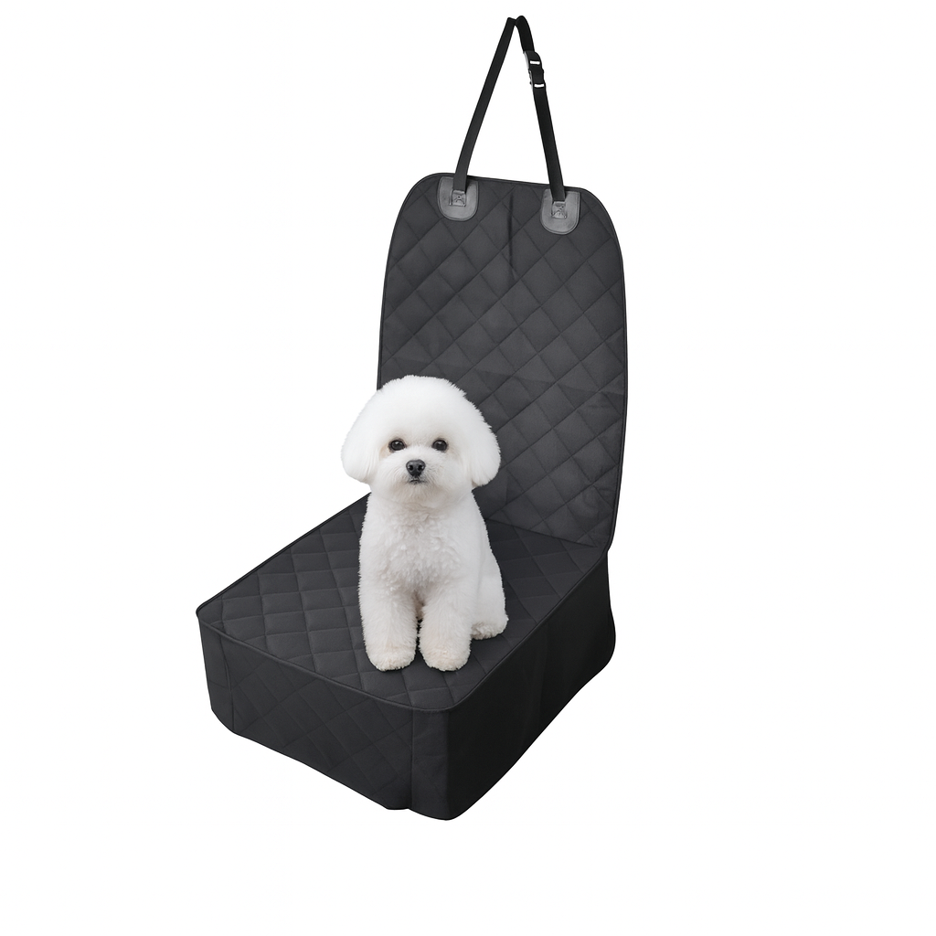 Non-Slip Water-Resistant Pet Car Seat Cover – Front Seat Protector for Dogs