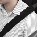 Black Seatbelt Pads (2 Pack)