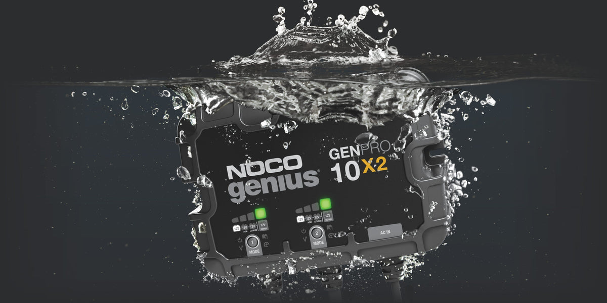 Noco GenPro 10x2 -  12V 2-Bank, 20-Amp On-Board Battery Charger