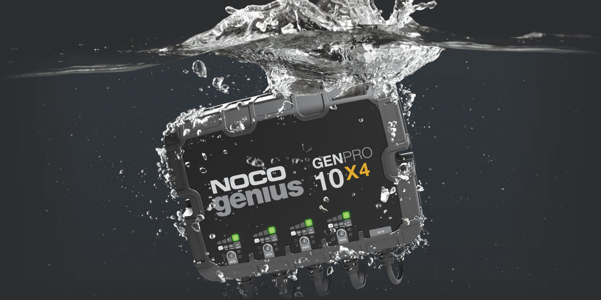 Noco GenPro 10x4 -  12V 4-Bank, 40-Amp On-Board Battery Charger