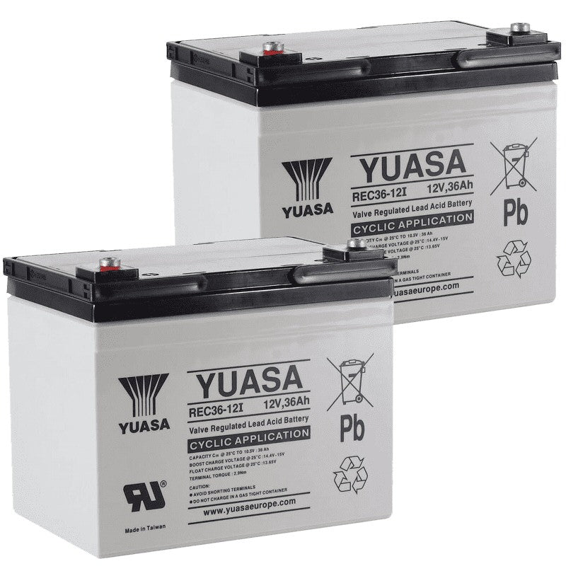 Quingo Classic 36Ah Mobility Scooter Battery | 2 Pack