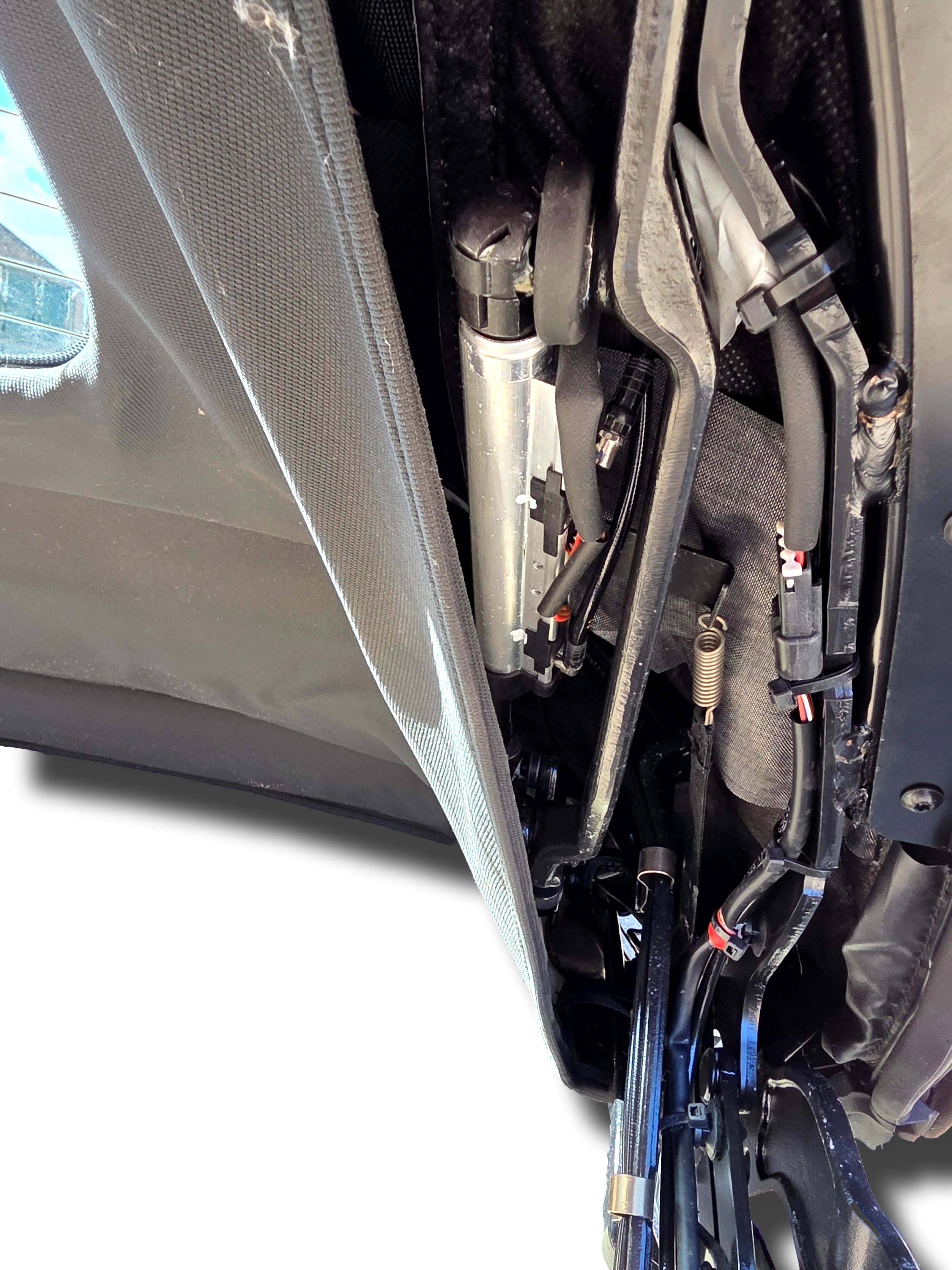 Genuine NEW Jaguar XK XKR Convertible Roof Black C2P21427YUE