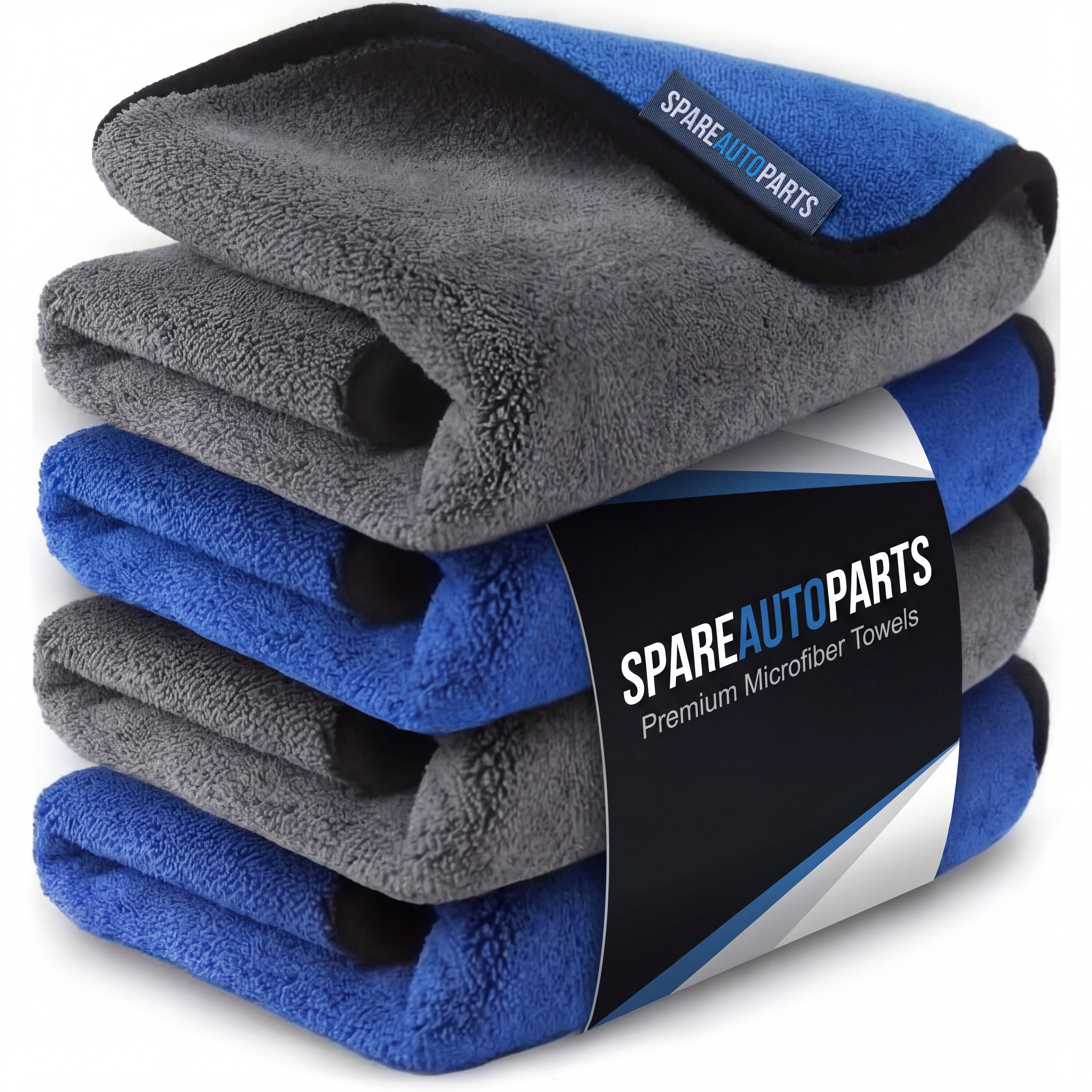 Premium Microfiber Car Towels Set