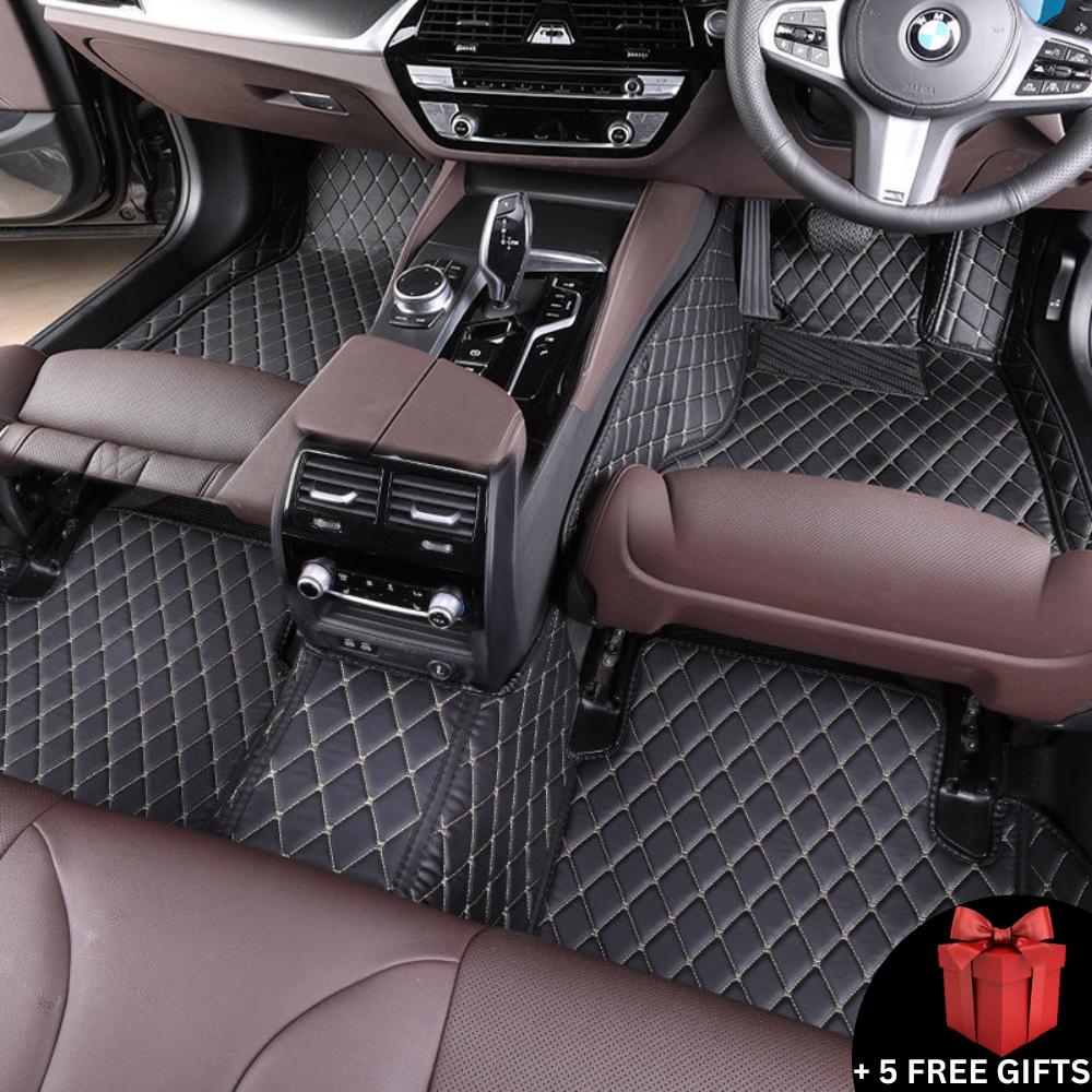 Custom DIamond Quilted Car Mats + 5 FREE GIFTS