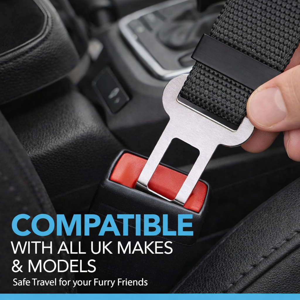 Dog Seat Belt for Car - 2 Pack Adjustable 70cm Harness Strap
