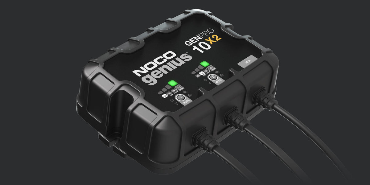Noco GenPro 10x2 -  12V 2-Bank, 20-Amp On-Board Battery Charger