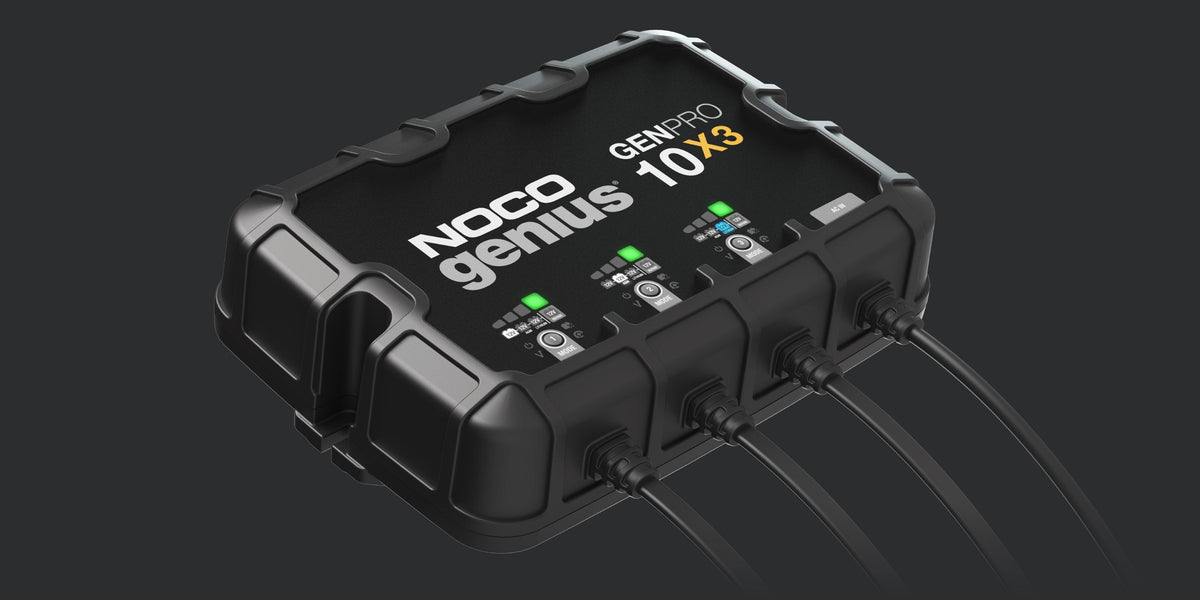 Noco GenPro 10x3 -  12V 3-Bank, 30-Amp On-Board Battery Charger