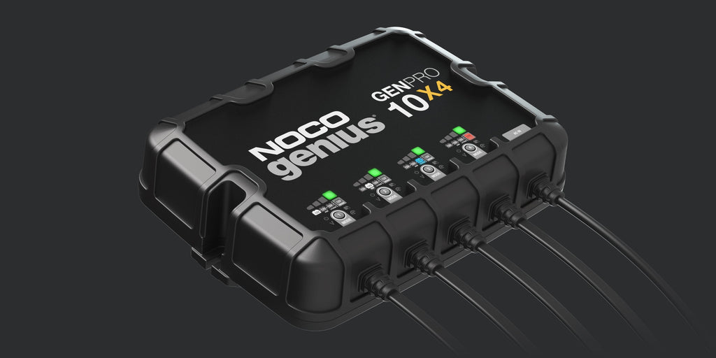 Noco GenPro 10x4 -  12V 4-Bank, 40-Amp On-Board Battery Charger