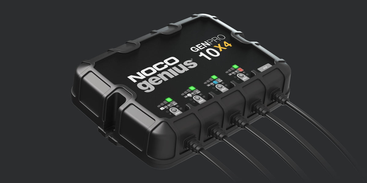 Noco GenPro 10x4 -  12V 4-Bank, 40-Amp On-Board Battery Charger