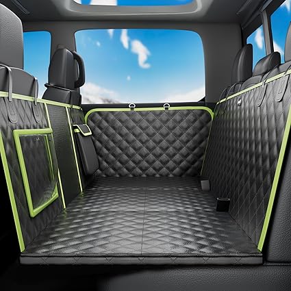3-in-1 Dog Car Seat Cover with Extender – Waterproof, Anti-Scratch, Up to 150kg