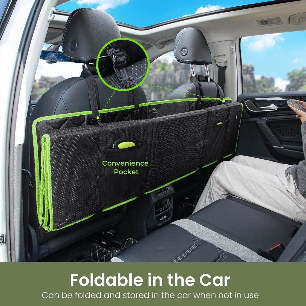 3-in-1 Dog Car Seat Cover with Extender – Waterproof, Anti-Scratch, Up to 150kg