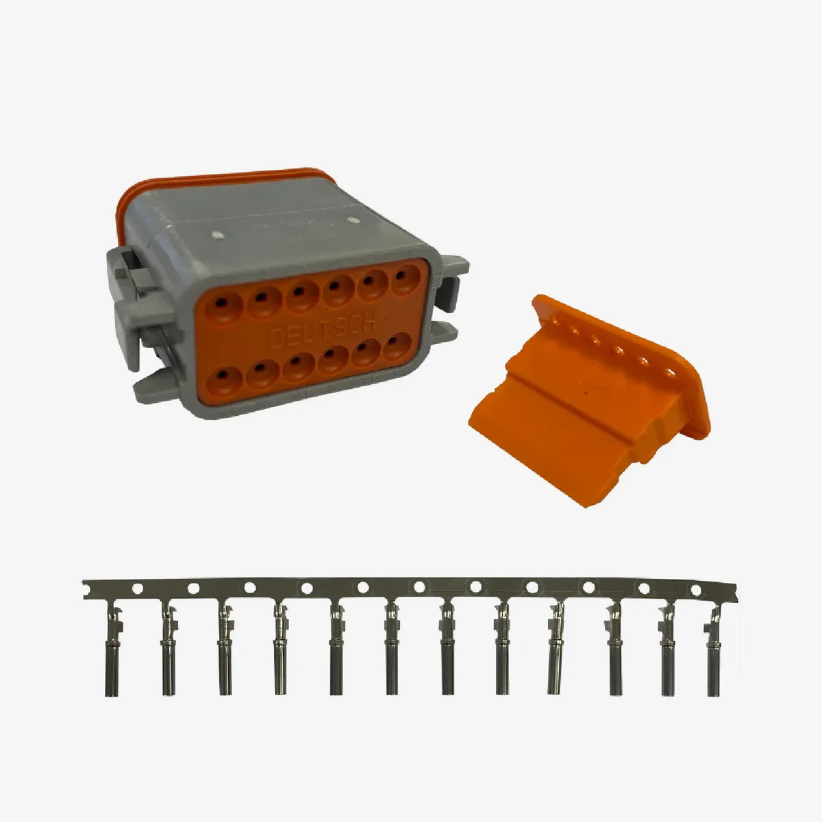 Deutsch Male & Female DT Plug & Pins Including Wedge Lock