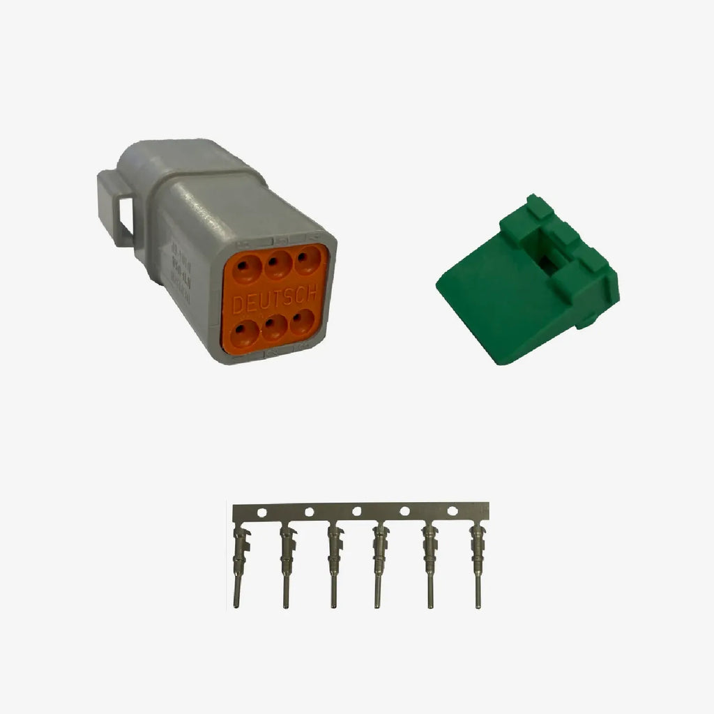Deutsch Male & Female DT Plug & Pins Including Wedge Lock