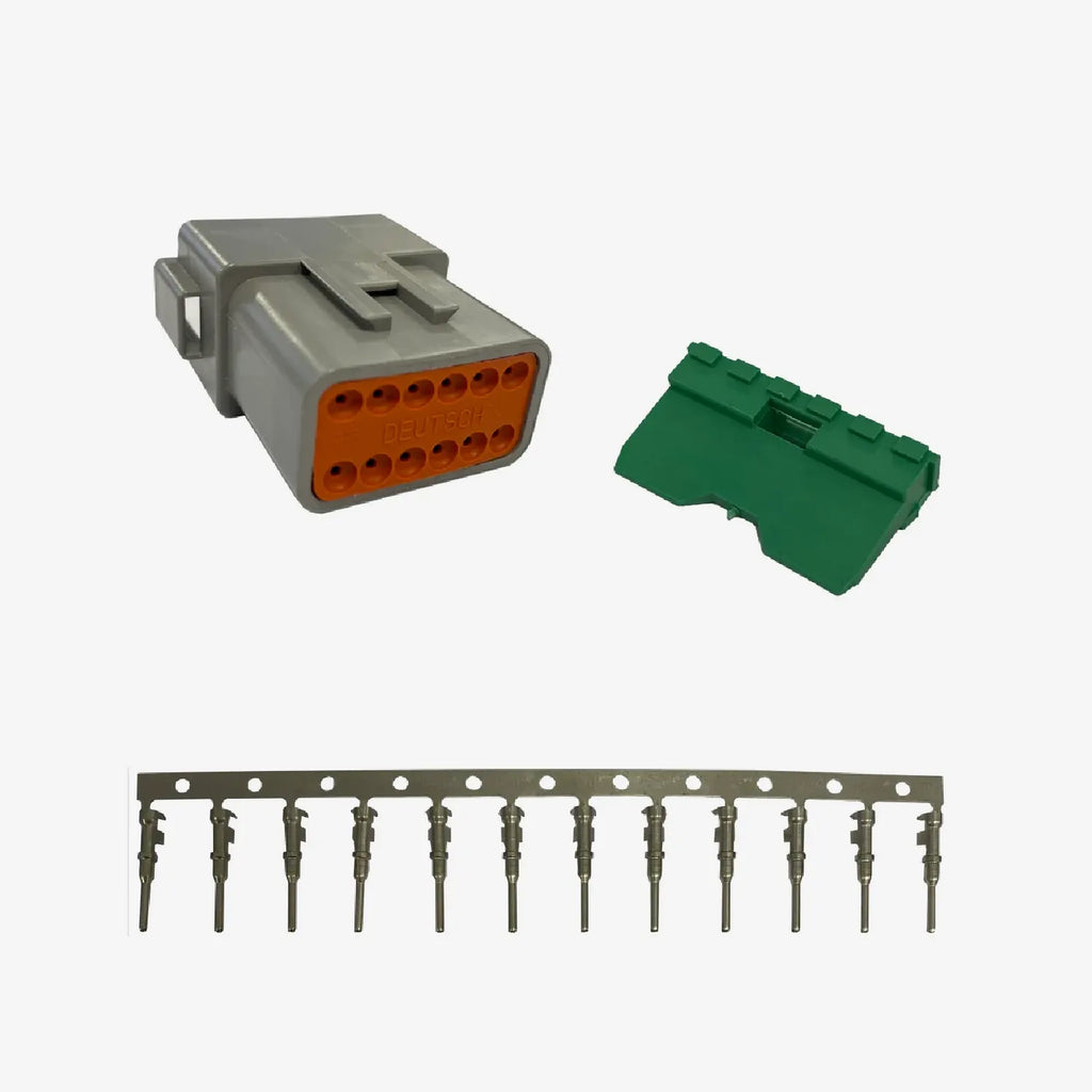 Deutsch Male & Female DT Plug & Pins Including Wedge Lock