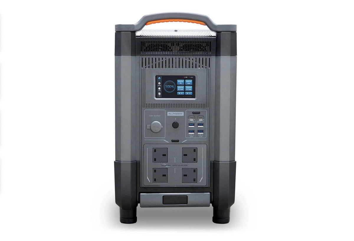 ALLPOWERS R4000 3456Wh Portable Power Station 230V 6000W Max Solar Generator RV