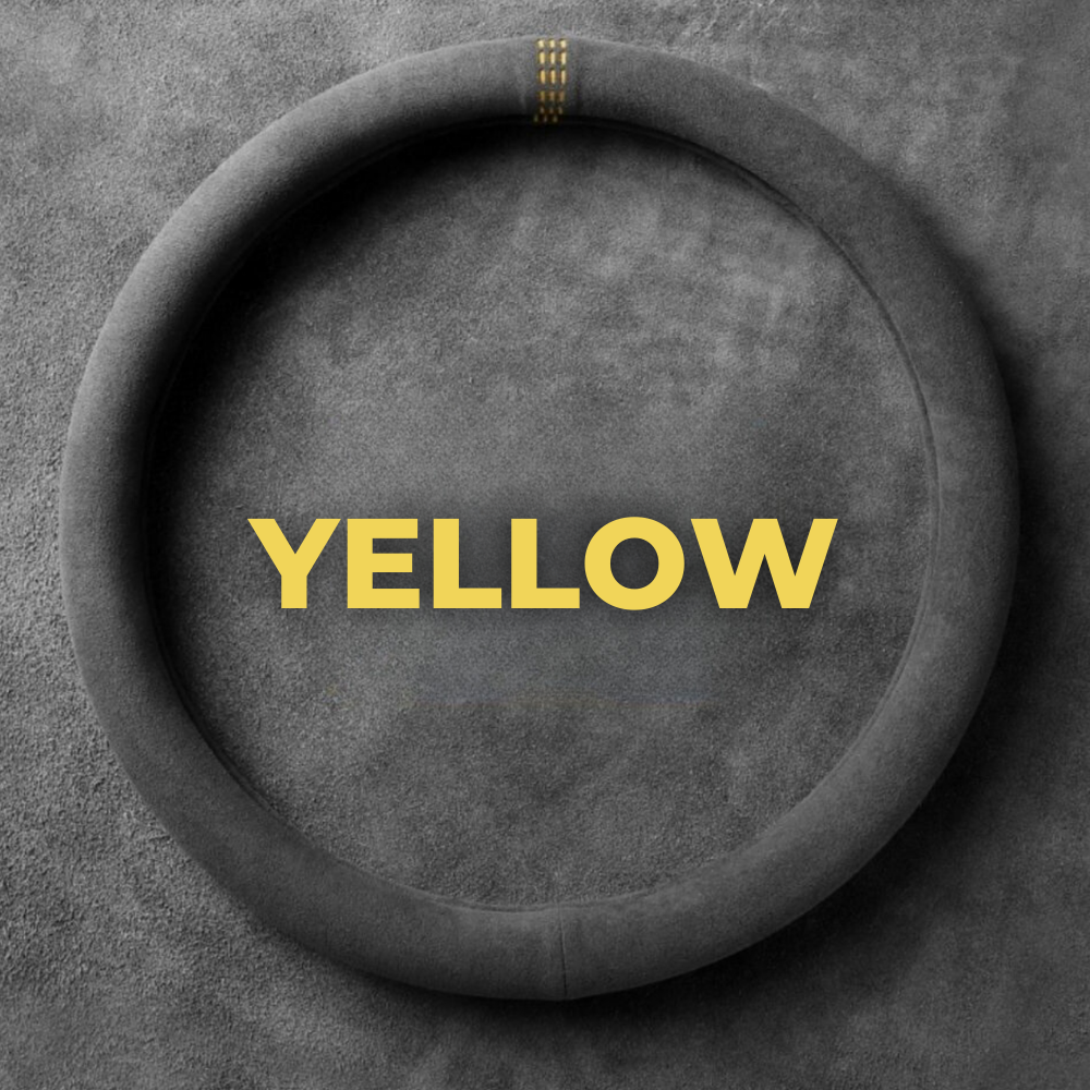 Suede STEERING WHEEL COVER