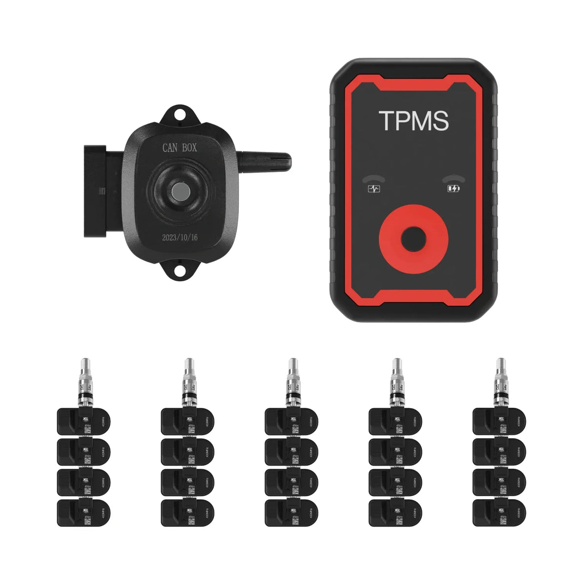 Plug & Play Car Racing Tyre Pressure Monitoring System