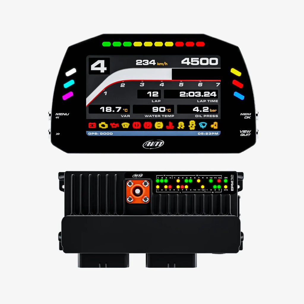 Aim PDM32 & PDM Dash Display with Race Icons