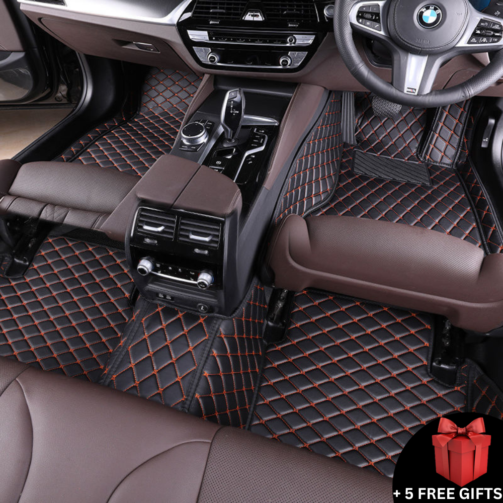 Custom DIamond Quilted Car Mats + 5 FREE GIFTS
