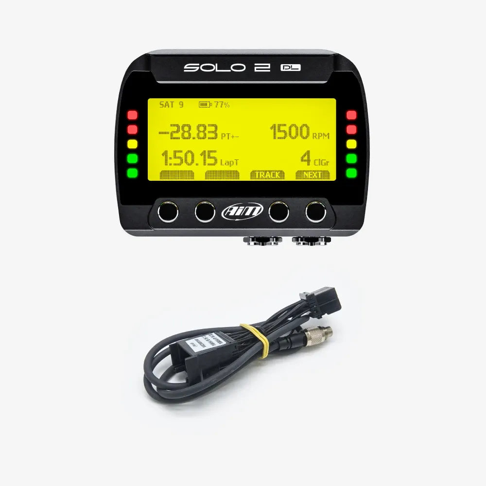 Aim Solo 2 DL Motorcycle Plug & Play Data Logger