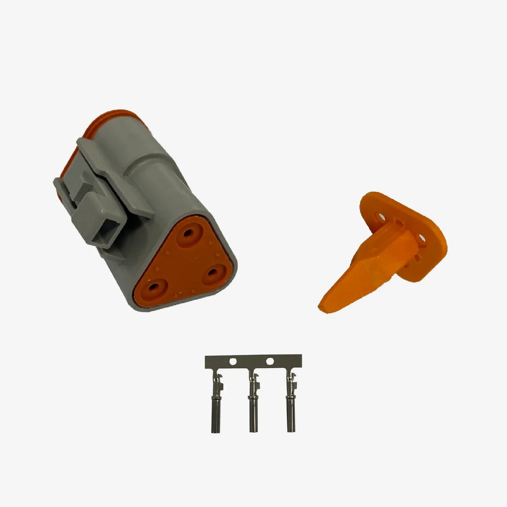 Deutsch Male & Female DT Plug & Pins Including Wedge Lock