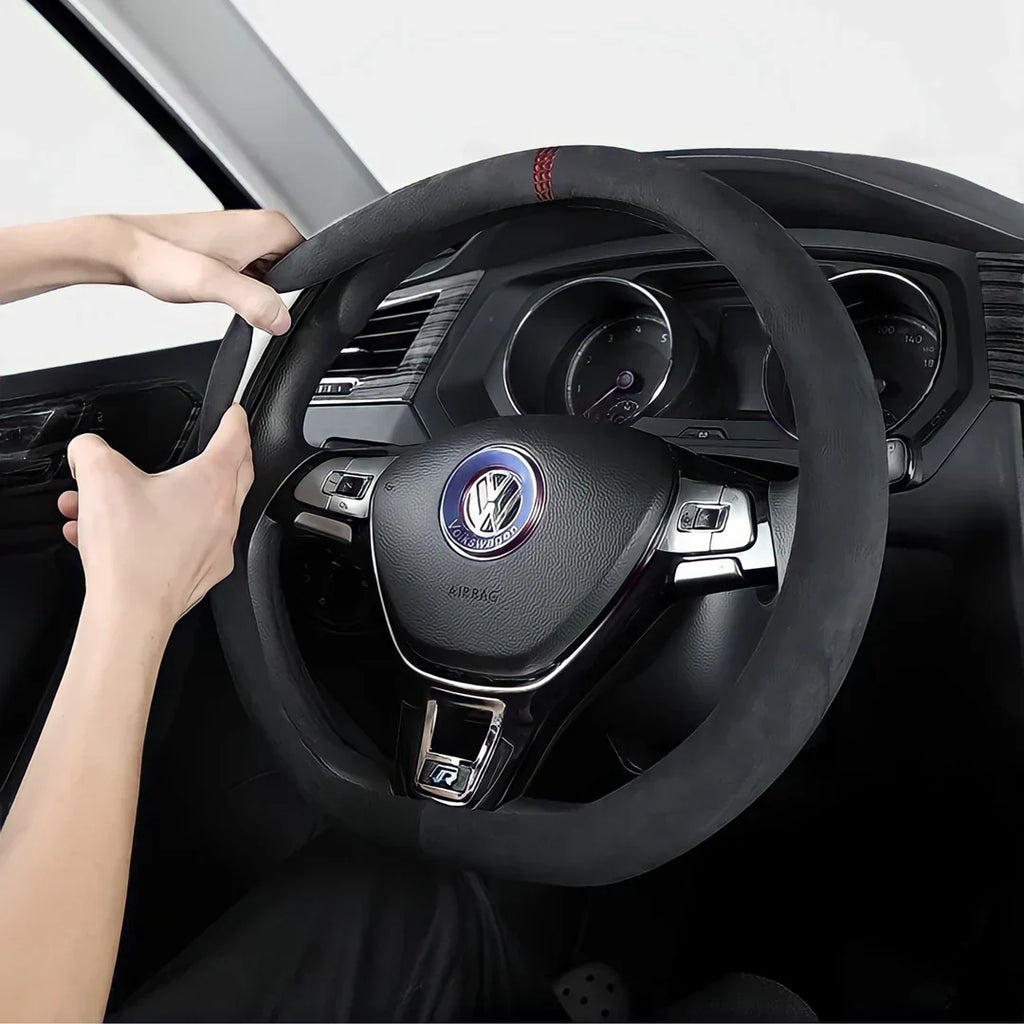 Suede STEERING WHEEL COVER