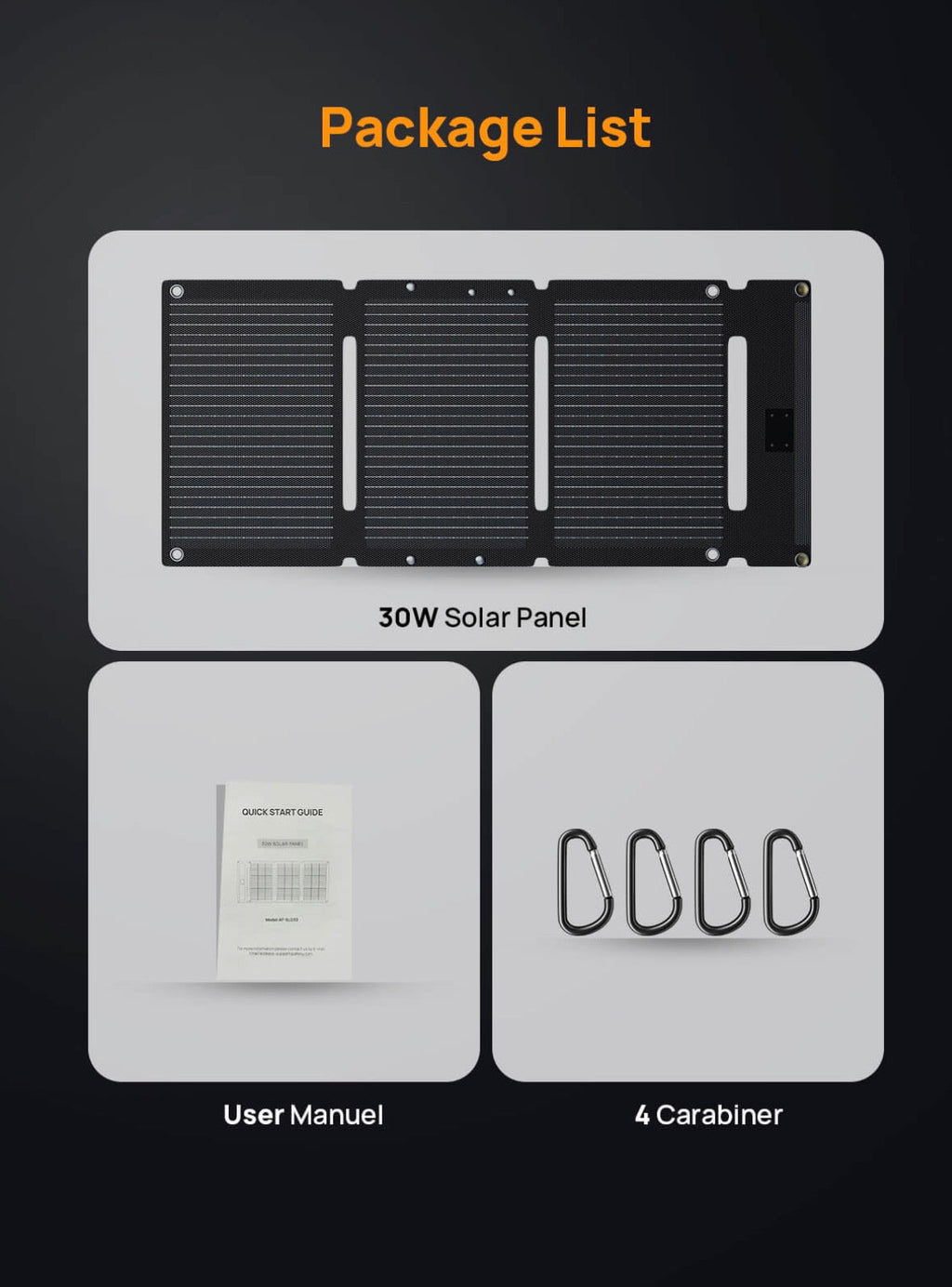 AFERIY AF-SL30 30W Portable Solar Panel