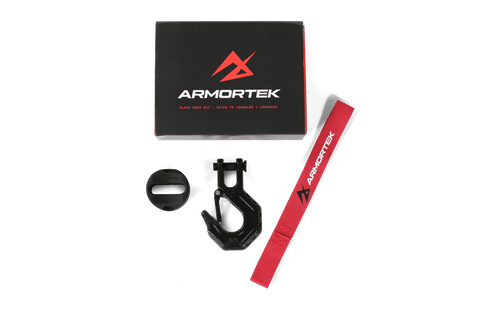 Armortek Black Hook Kit for 8 to 11mm Rope - MBL 10,000kg