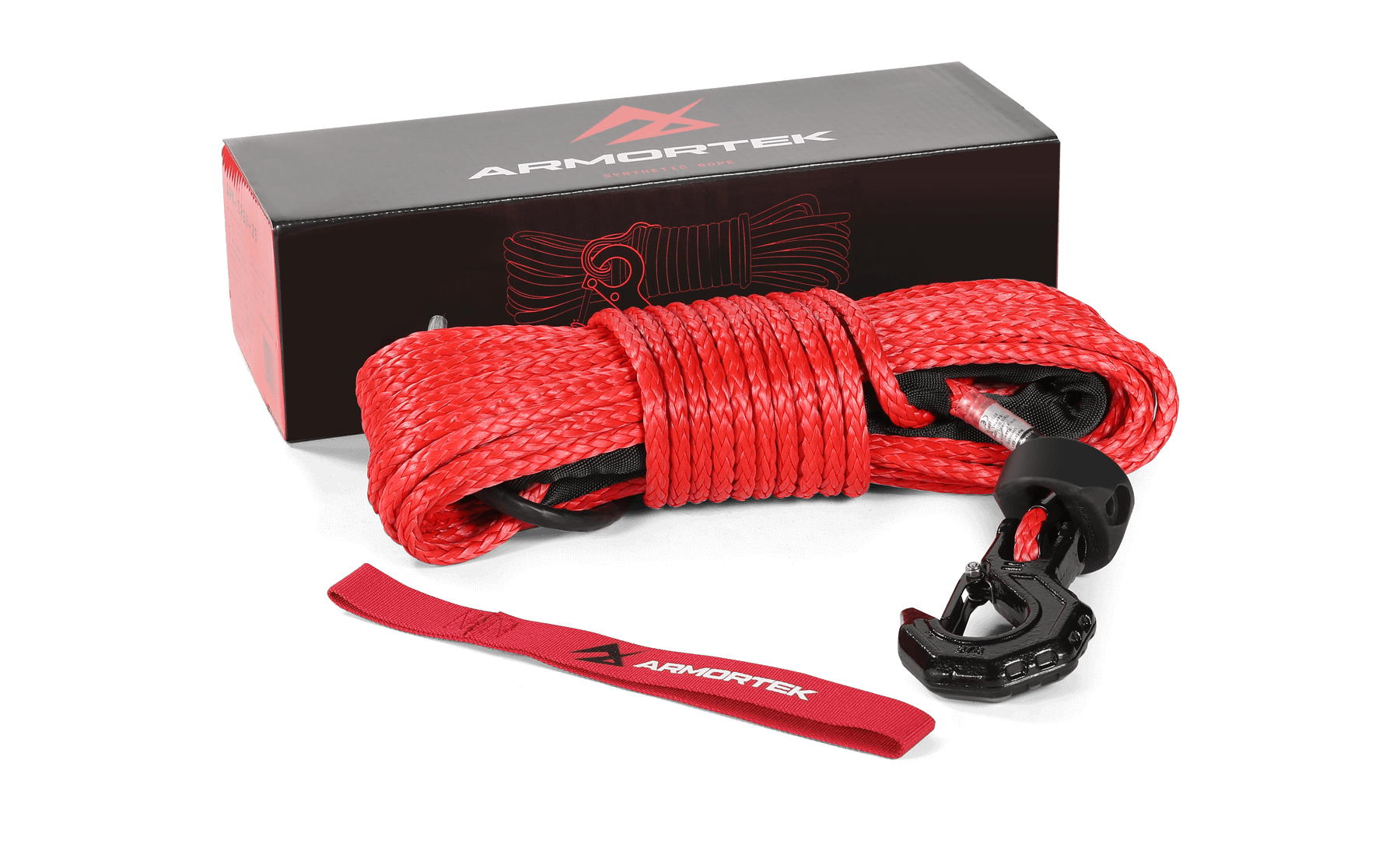 Armortek Synthetic Rope 8mm x 25m - MBL 7,900kg