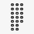 Aim Formula Steering Wheel 4 Push-Buttons