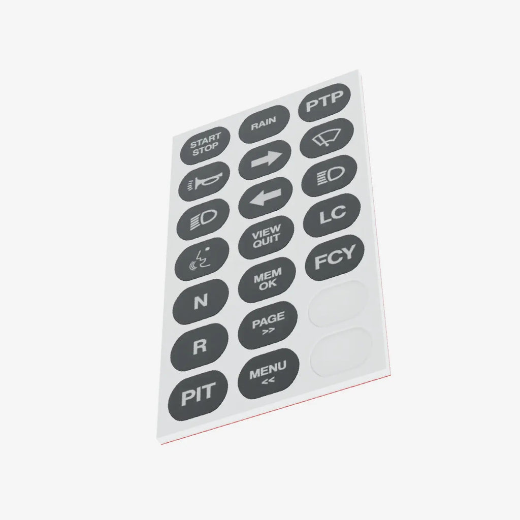 Aim Formula Steering Wheel 4 Push-Buttons