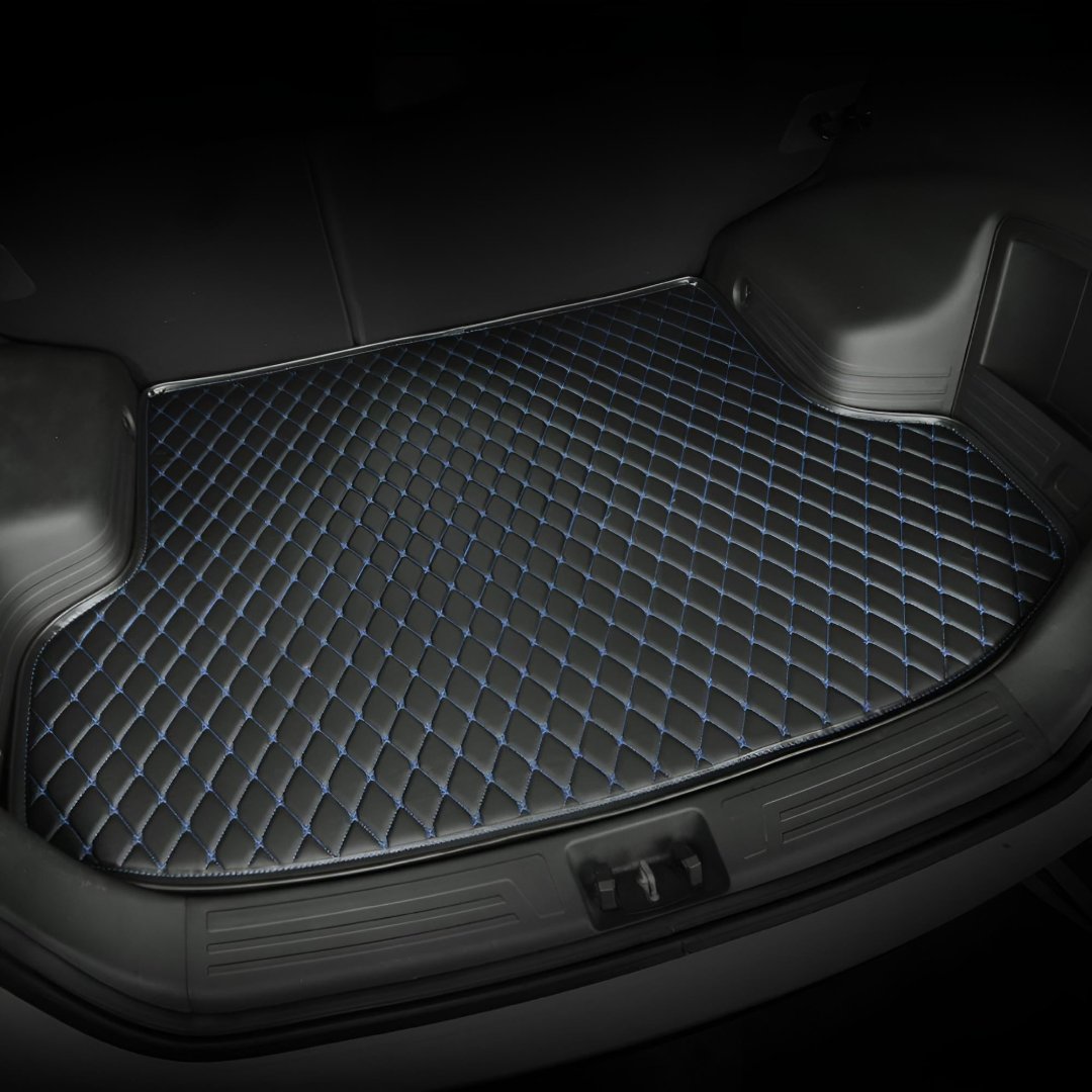 Black & Blue Custom Boot Mat