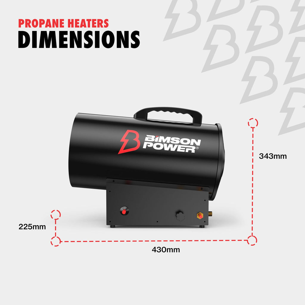 15kW Propane Space Heater