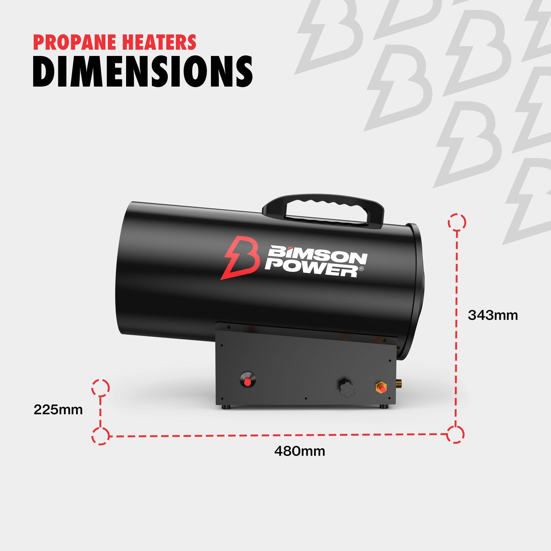 30kW Propane Space Heater