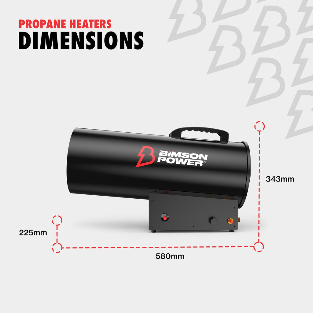 50kW Propane Space Heater
