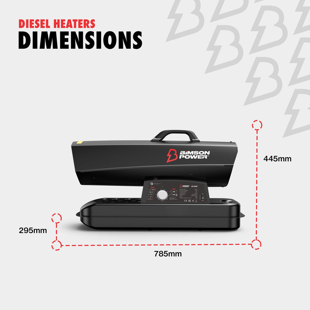 20kW Diesel/Kerosene Space Heater
