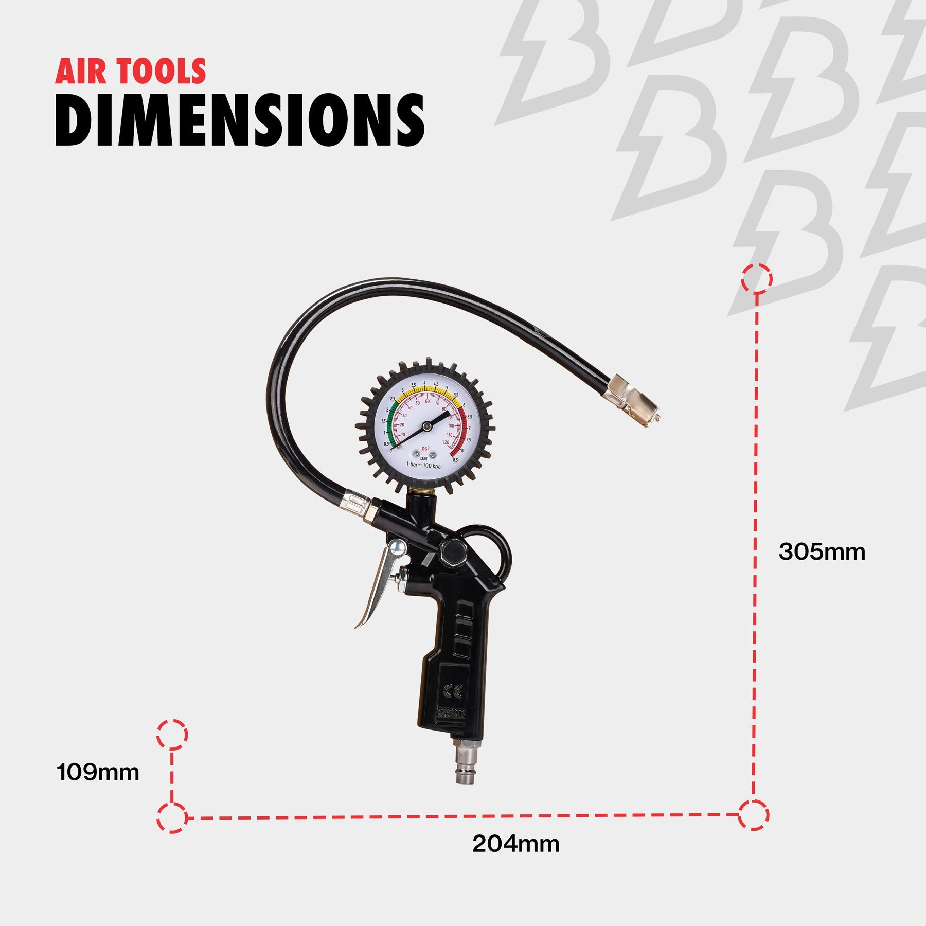 Tyre Inflating Gun