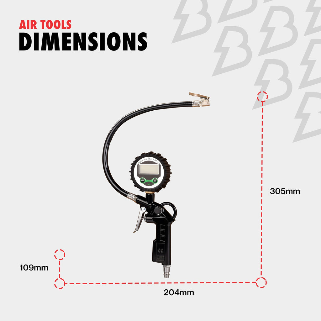 Digital Tyre Inflating Gun