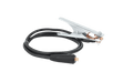 300A Ground clamp with 1.6m/12mm² cable, 10-25mm² Dinse