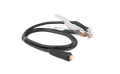 300A Ground clamp with 1.6m/16mm² cable, 10-25mm² Dinse