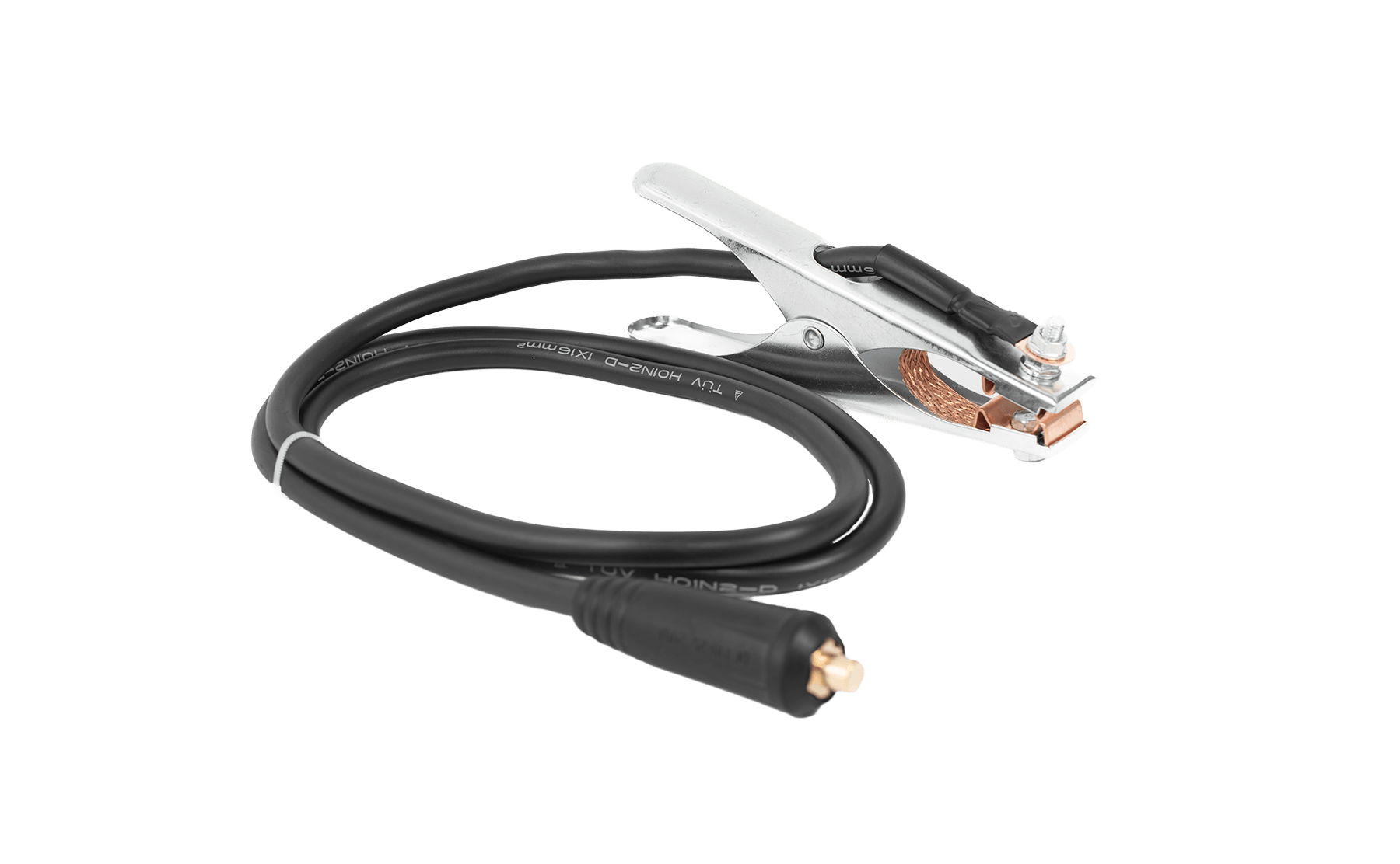 300A Ground clamp with 1.6m/16mm² cable, 10-25mm² Dinse