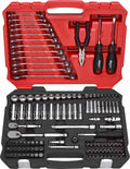 Socket Set 122 Pc Master Tool Set Sockets Deep and Standard BOXO