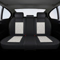 Beige & Black Seat Covers