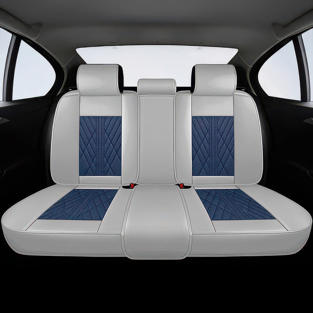 Blue & Grey Seat Covers