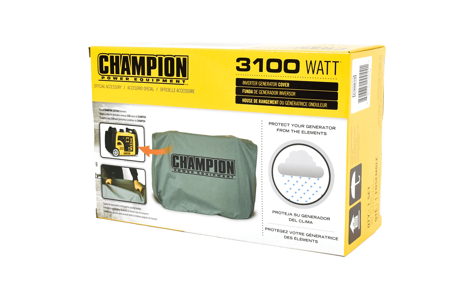 All Weather Cover for 3000 - 5500 Watt Inverter Generator