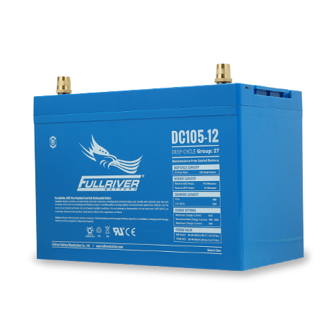 Fullriver DC105-12 Deep-Cycle AGM Battery
